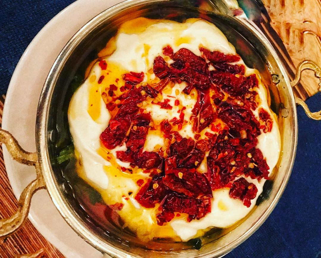 Atom (Spicy Yogurt Dip with Dried Chili)